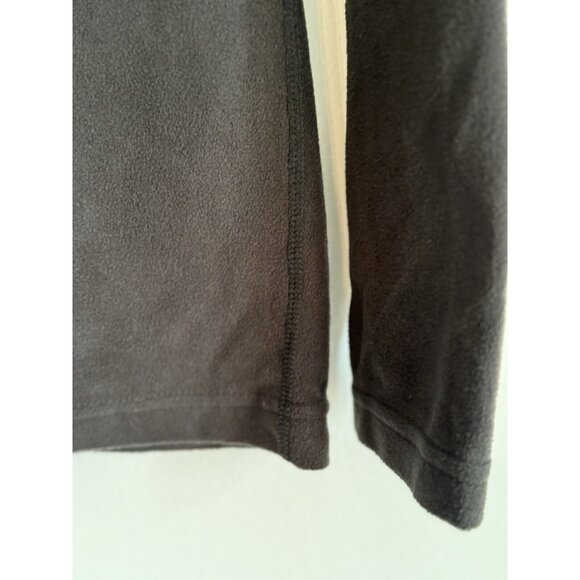 Terramar Womens 1/4 Zip Micropolyester Base Layer Size Large Black Long Sleeves - Picture 5 of 7